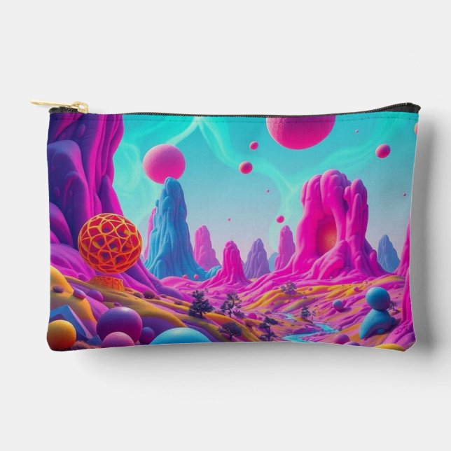 Bolsito Accesorio Pequeño  Traumplanet der Farben – Jenseits der Realität (Anverso)