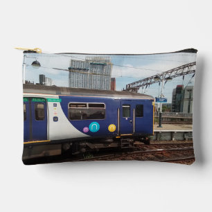 Bolsito Accesorio Pequeño Tren azul y blanco