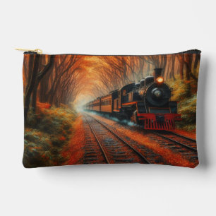Bolsito Accesorio Pequeño tren clásico de otoño