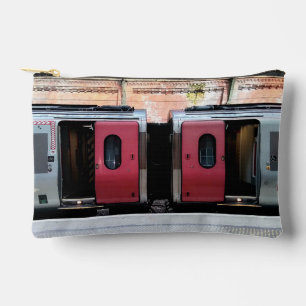 Bolsito Accesorio Pequeño Tren rojo y plata