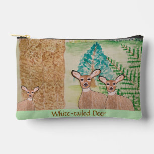 Bolsito Accesorio Pequeño Tres venados de cola blanca