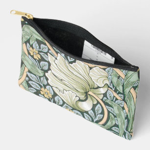 Bolsito Accesorio Pequeño Tulipanes Pimpernel Arte Botánico de William Morri