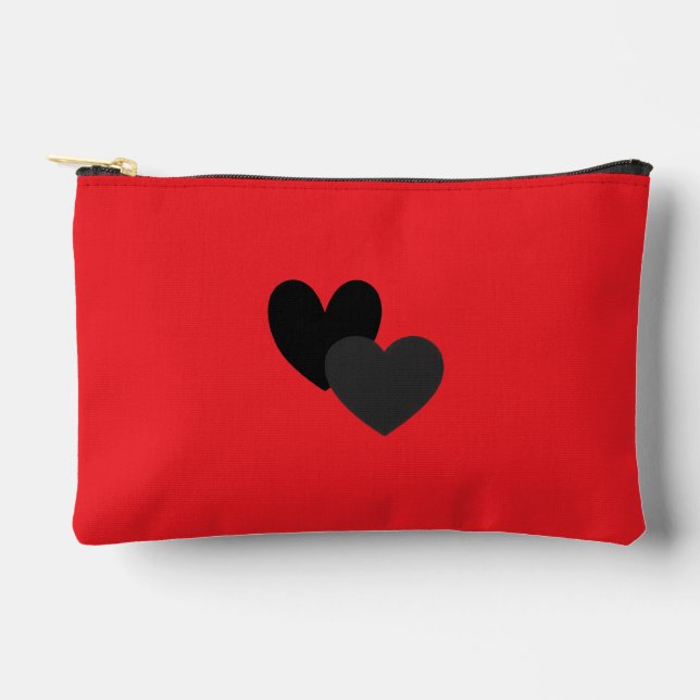 Bolsito Accesorio Pequeño Two Hearts Small (Anverso)