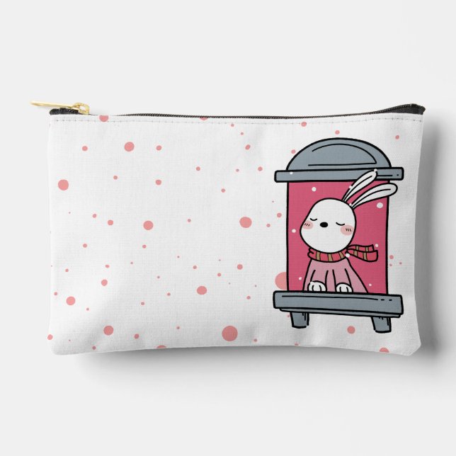 Bolsito Accesorio Pequeño Un Bunny En La Ventana (Anverso)