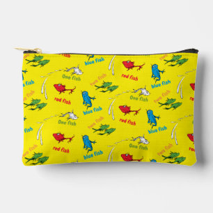 Bolsito Accesorio Pequeño Un pez dos peces patrón amarillo