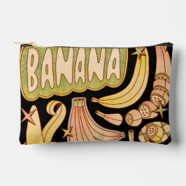 Bolsito Accesorio Pequeño Un plátano/Ilustracion de banana
