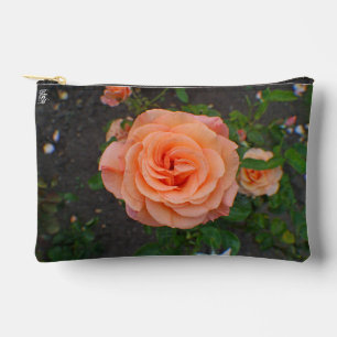 Bolsito Accesorio Pequeño Una Sola Flor de Naranja