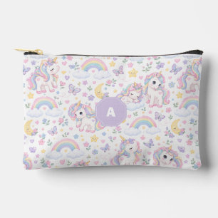 Bolsito Accesorio Pequeño Unicornio Mágico, Diseño Celestial y Arcoíris