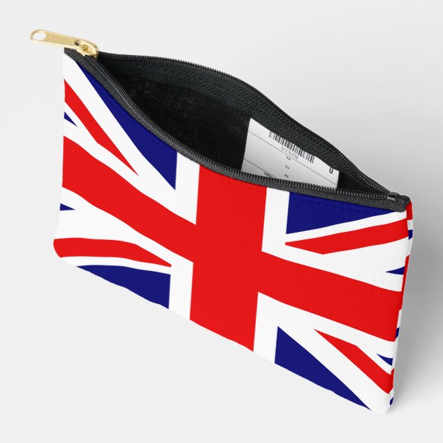 BOLSITO ACCESORIO PEQUEÑO UNION JACK - LA BANDERA BRITÁNICA (Abierto)