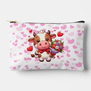 Bolsito Accesorio Pequeño Vaca linda del día de San Valentín