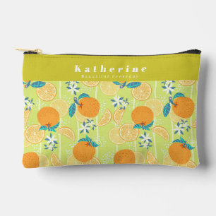 Bolsito Accesorio Pequeño Verano verde naranja
