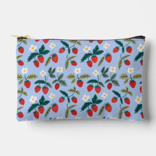 Bolsito Accesorio Pequeño Vintage Cottagecore Strawberry Pattern