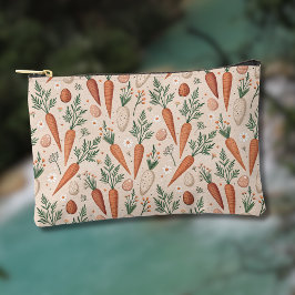 Bolsito Accesorio Pequeño Vintage Elegant Carrots with Blossoms and Tiny Egg