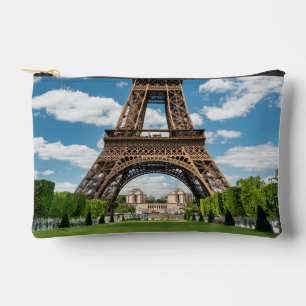 Bolsito Accesorio Pequeño Vista de la Torre Eiffel desde el Parque Público C