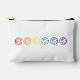Bolsito Accesorio Pequeño Voleibol arco iris