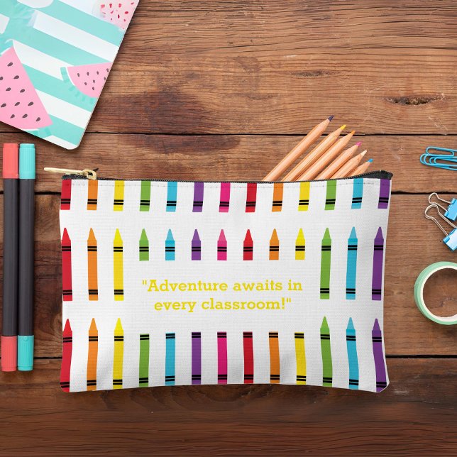 Bolsito Accesorio Pequeño Volver a la escuela funda/bolsa de lápiz personali (Back to School personalized Pencil case/bag Accessory Pouch)