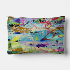 Bolsito Accesorio Pequeño Warm Layers by Lydia's Art Sangria