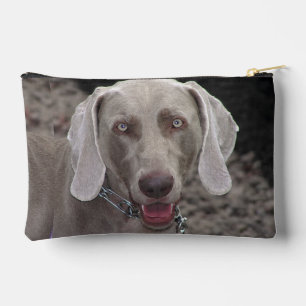 Bolsito Accesorio Pequeño Weimaraner de chocolate