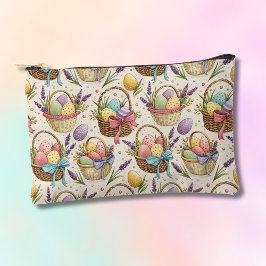 Bolsito Accesorio Pequeño Wicker Basket Easter Eggs with Lavender