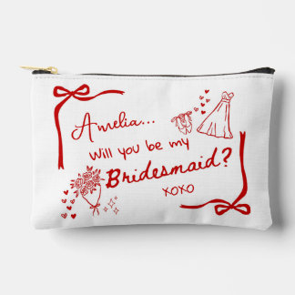 Bolsito Accesorio Pequeño Will you be my Bridesmaid Proposal 