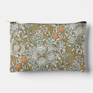 Bolsito Accesorio Pequeño William Morris Golden Lily Blue Gold