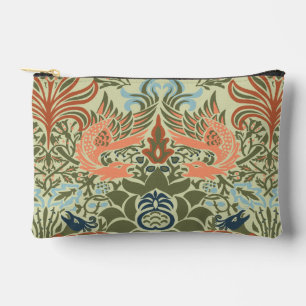 Bolsito Accesorio Pequeño William Morris Peacock y Dragon