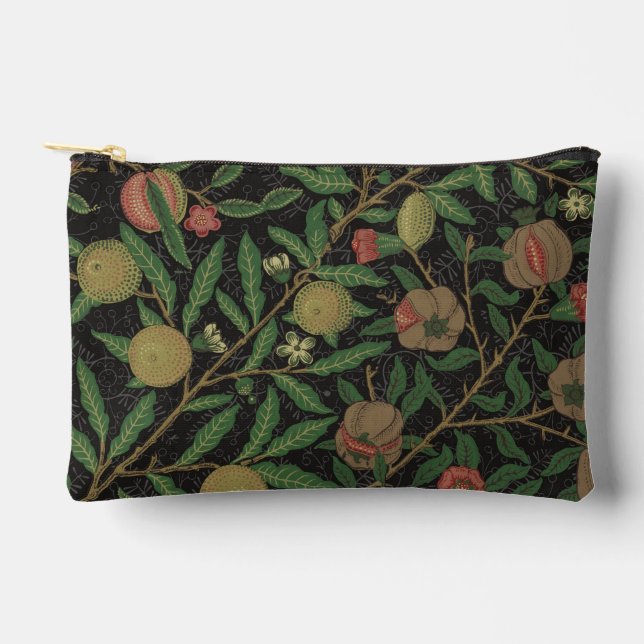 Bolsito Accesorio Pequeño William Morris Pomegranate Classic Fruit (Anverso)