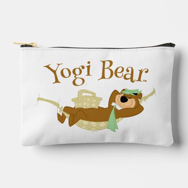 Bolsito Accesorio Pequeño Yogi Bear Picnic Hammock Nap Time (Anverso)