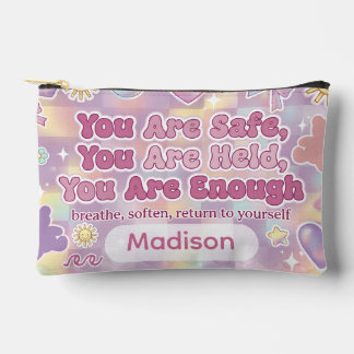 Bolsito Accesorio Pequeño You Are Enough Personalized Anxiety Bag