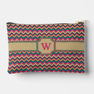 Bolsito Accesorio Pequeño Zigzag Tropical