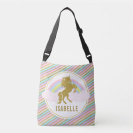 Bolso adaptable mágico del unicornio del arco iris