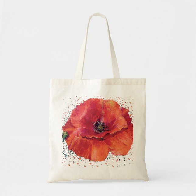 bolso amapola rojo (Frente)
