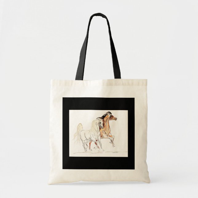 Bolso árabe del caballo (Frente)