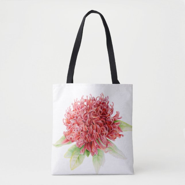 Bolso australiano nativo de la planta de la flor (Anverso)