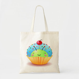 Bolso azul de la magdalena de la mariquita