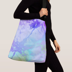 Bolso bandolera con estampado integral (grande)