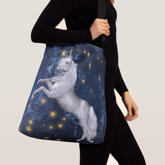 Bolso bandolera con estampado integral (grande) (Detalle)