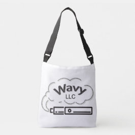 Bolso bandolera con estampado integral (mediano)