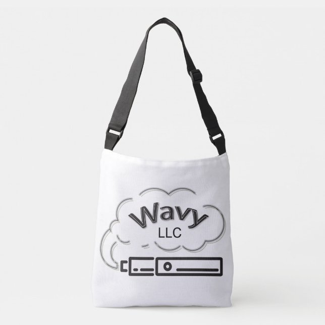 Bolso bandolera con estampado integral (mediano) (Anverso)