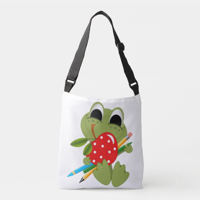 Bolso bandolera con estampado integral (mediano) (Anverso)