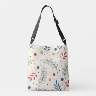 Bolso bandolera diseño floral
