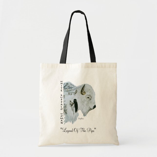 Bolso blanco de la mujer del búfalo (Frente)