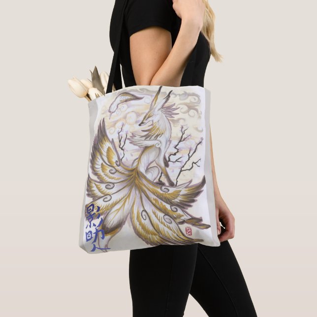 Bolso con alas nueve de Kitsune (Detalle)