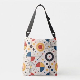 Bolso con diseño geométrico