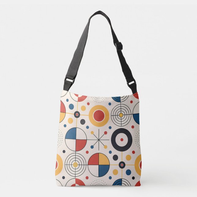 Bolso con diseño geométrico (Anverso)