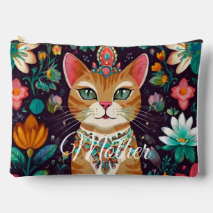Bolso Cortar Coser Gato Coronado Con Joyas