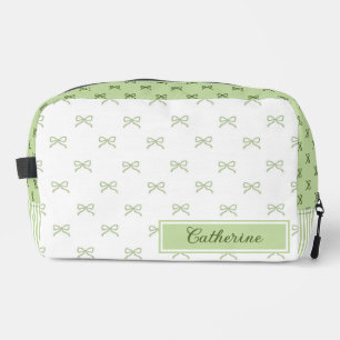 Bolso Cosmético Coquette con Estampado de Lazo Ver