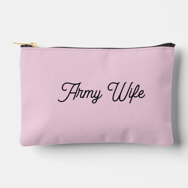 Bolso cosmético de esposa de militar (Anverso)