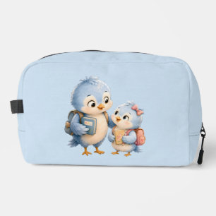 Bolso Cosmético de Hermanos de Pájaros Azules Lind