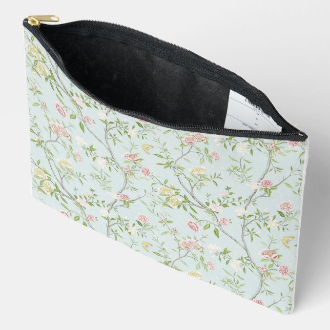 Bolso cosmético de impresión de brisa floral (Abierto)